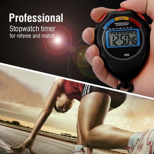 Temporizador Deportivo Profesional, Cronómetro Electrónico D