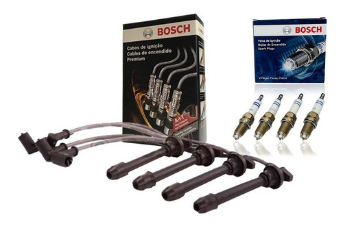 Cabos E Velas Bosch Gol At 1.0 16v Power 2001 2002 2003 2004