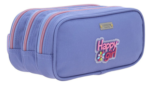 Mochila En Kit 3pzas Con Ruedas Chenson Chester Hg70235-u Violeta Mochila Lapicera