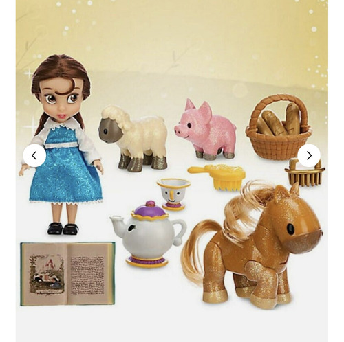 Bella Y Bestia Mini Animators Set Disney Store