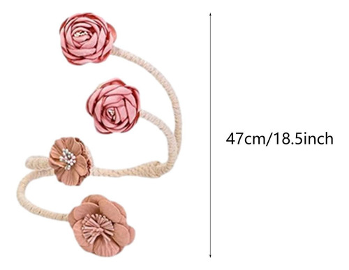 Clip De Sujeción Para Cortina, Alzapaños Para Rosa