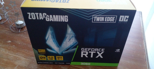 Placa De Video Zotac Rtx 3060 Nvidia 12 Gb