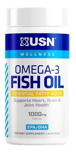 Omega-3 Fish Oil 90 Softgels - Usn