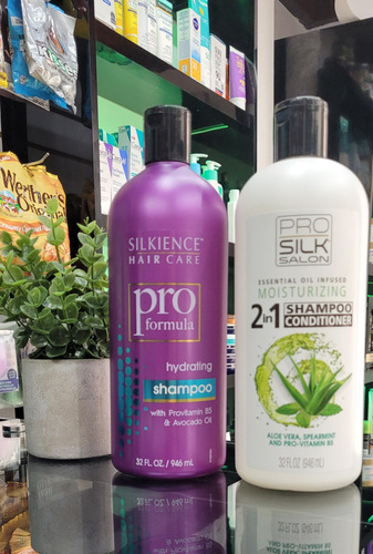 Silkience Pro Formula 2 En 1 Champú Y Acondicionador 32 Onza