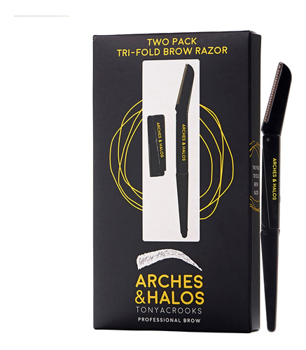 Maquinilla De Afeitar Para Cejas De Arches And Halos Para Un