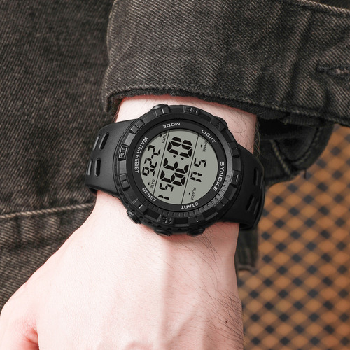 Reloj Deportivo Synoke, Reloj Electrónico Simple Para Hombre