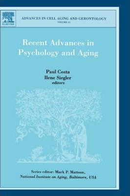 Libro Recent Advances In Psychology And Aging: Volume 15 ...