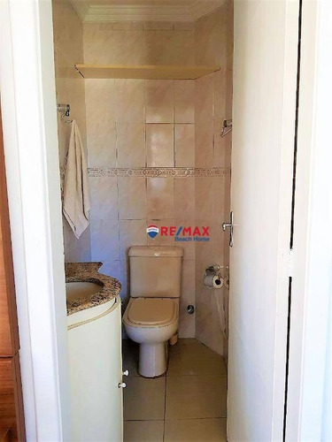Imagem 26 de 30 de Cobertura Duplex 3 Dormitórios (2 Suítes) Mobiliado Solarium Com Piscina E Churrasqueira 2 Garagens Fixas 300 Metros Praias Tombo, Guarujá/sp - Co0065