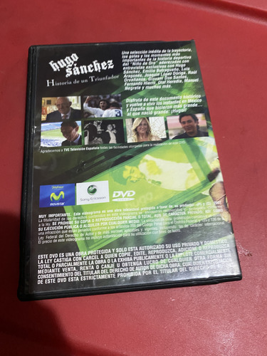 Hugo Sanchez Dvd (Usado)