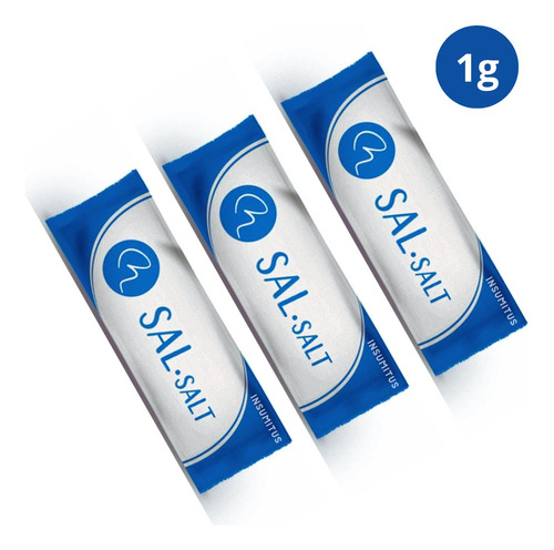 Sal En Sachet 1gr X 100 Sobres / Sachet De Sal / Insumitus