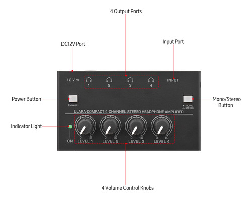 Altavoz Para Adaptador De Audio Profesional De Estudio Y