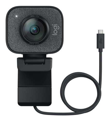 Webcam Logitech Stream Cam Usb-c 60 Fps Full Hd 1080p Color Gris oscuro
