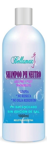 Shampoo Neutro Capilar Bellamax 1 Litro