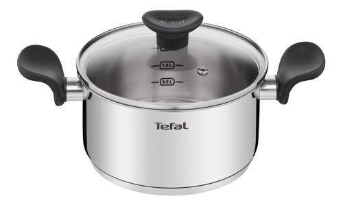 Cacerola Tefal Primary T-fal 20cm Acero T- Fondo Induccion