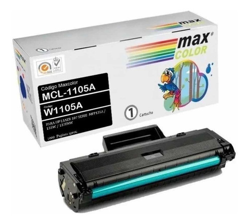Toner Alternativo 105a W1105a 1105a Hp 107a 107w 135w 137w