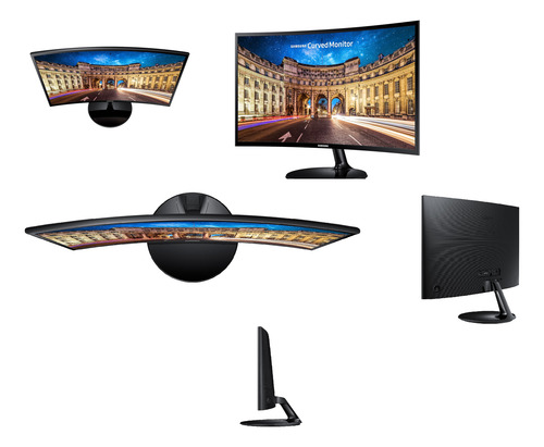 Monitor Led Samsung Curvo 24 PuLG Full Hd 1080p Hdmi Vga