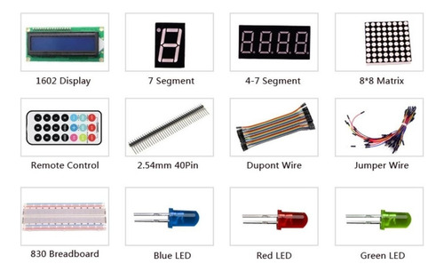 Starter Kit Uno R3 Premium Pro Compatible Arduino