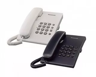 Panasonic Teléfono Simple Analógico Kx-ts500 Blanco O Negro