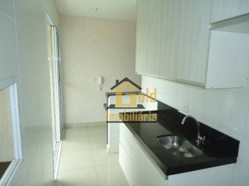 Imagem 6 de 16 de Apartamento Com Varanda Gourmet, 2 Dormitórios, 1 Suite, Armários - Jardim Paulistano - Ribeirão Preto-s.p. - Ap2399
