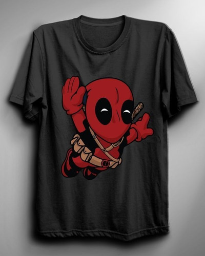 Polera De Mujer De Deadpool Fly 