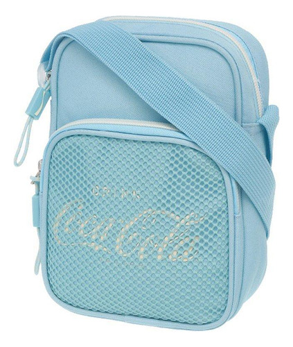 Bolsa Transversal Shoulder Bag Coca-cola Color Trend Azul