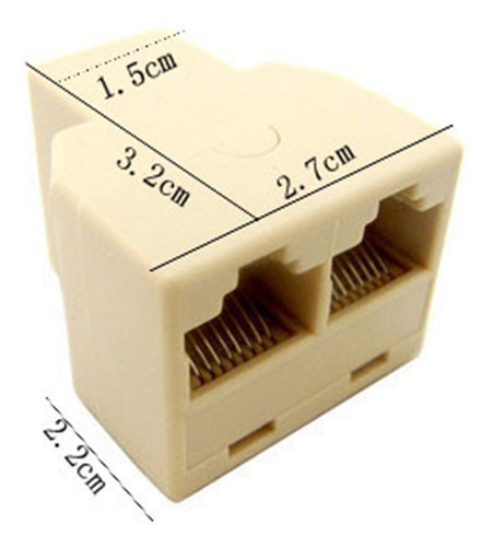 Divisor De Red Lan Rj45 Empatador Cable Lan De 2 A 1