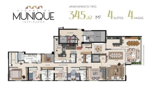 Imagem 8 de 15 de Cidade De Munique - Apartamento Alto Padrão A Venda No Bairro Residencial Morro Do Ipê - Ribeirão Preto, Sp - Pro62216