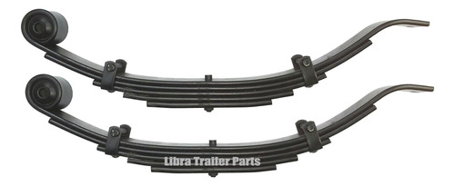 Libra Trailer Leaf Spring 5 Leaf Slipper 5000# Cap For 1 Ugg