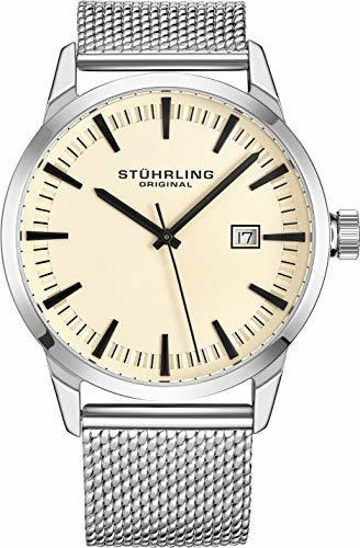 Reloj Stuhrling Original - Malla, Analog, Fecha.