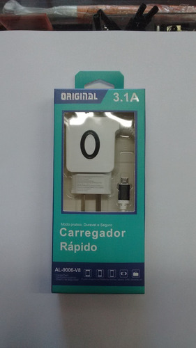 Cargador P./cel 3,1 A. Rapido C./cable Micro +2 P./usb