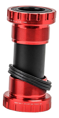 Soporte Inferior De Bicicleta De Lujo Hollow Bb51 Rojo