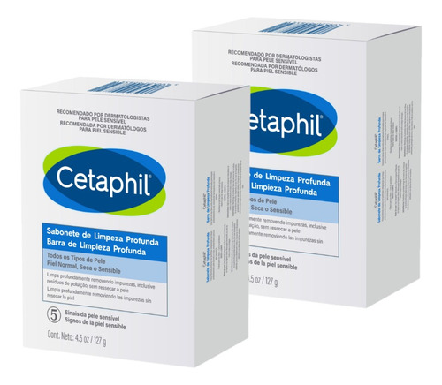 Cetaphil Barra Para Limpieza Profunda X 127 Gr