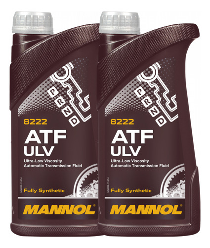 Aceite Para Caja Automática Atf Ulv Mannol Full Sintetico 2l