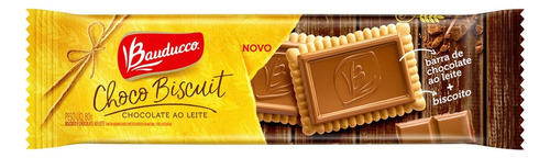 Choco biscuit ao leite 80g Bauducco