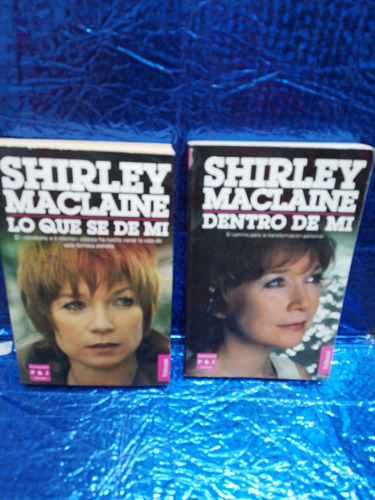 Libro Combo Lo Que Se De Mi, Dentro De Mi Shirley Maclaine