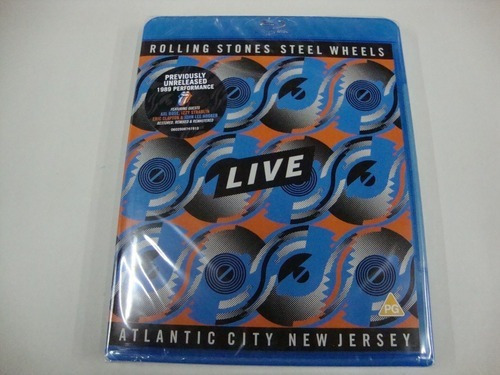 Bluray Rolling Stones - Steel Wheels Live - Lacrado