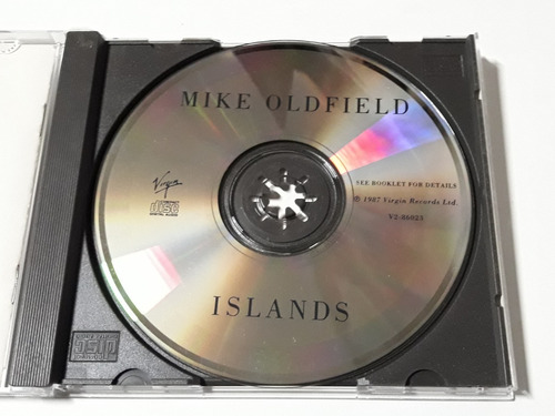 Imagen 3 de 6 de Cd Mike Oldfield Islands Ed Usa 1987 Como Nuevo Oka