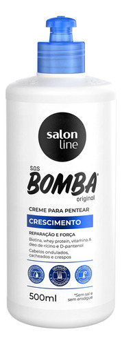 Creme Para Pentear S.o.s Bomba De Vitaminas 500ml Salon Line