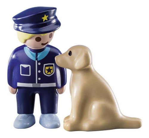 1.2.3 Policía Con Perro Playmobil Ploppy.3 277408