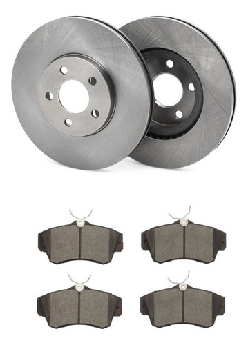 Kit Discos + Pastillas Freno Chrysler Dodge Neon Srt4 Delant