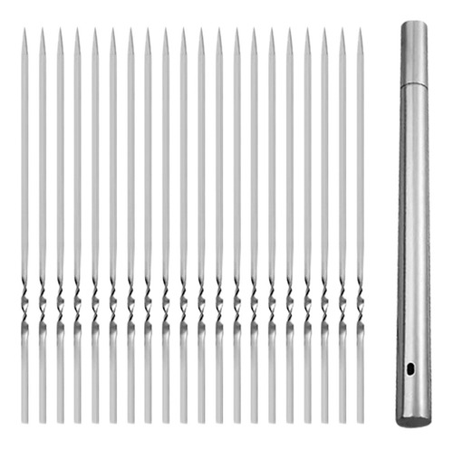 Brochetas De Kebab Brochetas De Barbacoa Aguja 20 Piezas
