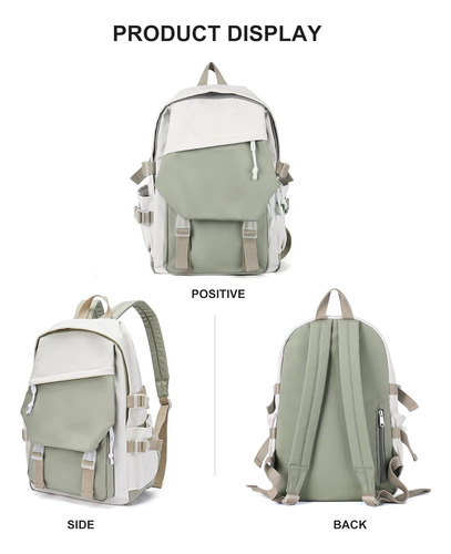 Coowoz Mochila Escolar Ligera Casual Daypack College Lapt...