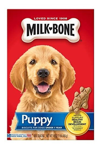 Galletas Milk-bone Para Cachorros, 16 Oz (pack De 6)