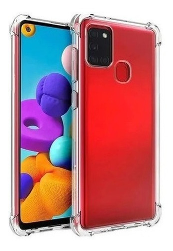 Imagem 1 de 1 de Capa Case Samsung Galaxy M21s Capinha Anti Shock Transparent