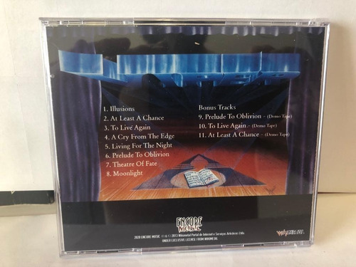 Cd Viper - Theatre Of Fate Slipcase André Matos Angra Shaman (Usado)