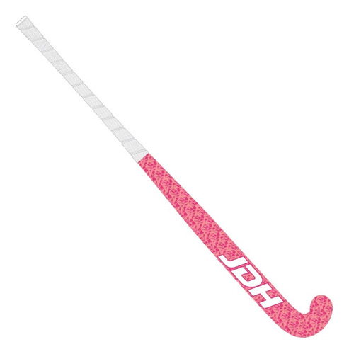 Palo Hockey Jdh X50 100% Fibra Vidrio Colegial Junior Olivos Color Print Fucsia Medida Palo 34