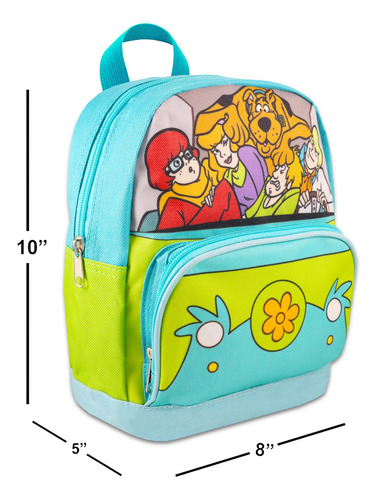 Minimochila Warner Bros Scooby Doo De 25 Cm De Lona Para Muj