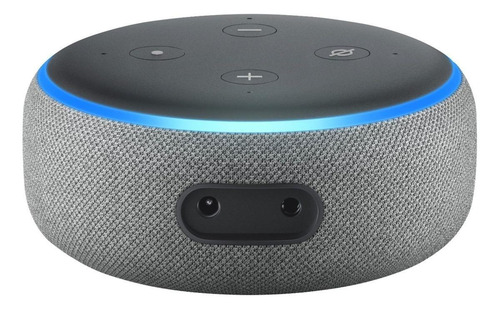 Imagen 3 de 4 de Amazon Echo Dot 3rd Gen con asistente virtual Alexa heather gray 110V/240V