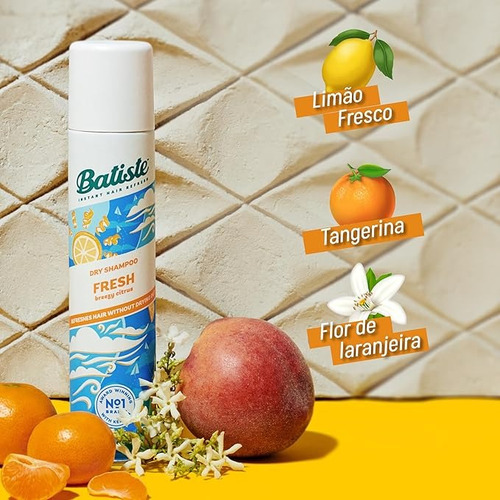 Shampoo A Seco Fresh 200ml Oleosidade Eliminada