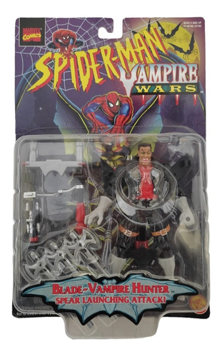 Blade Vampire Hunter Spiderman Vampire Wars Toy Biz  Vintage